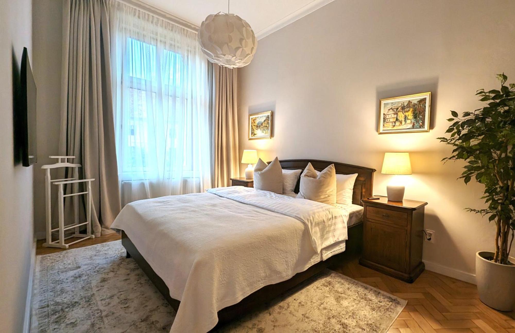 Apartment In Historic Center, Quiet Area, Ac Sibiu Exteriör bild