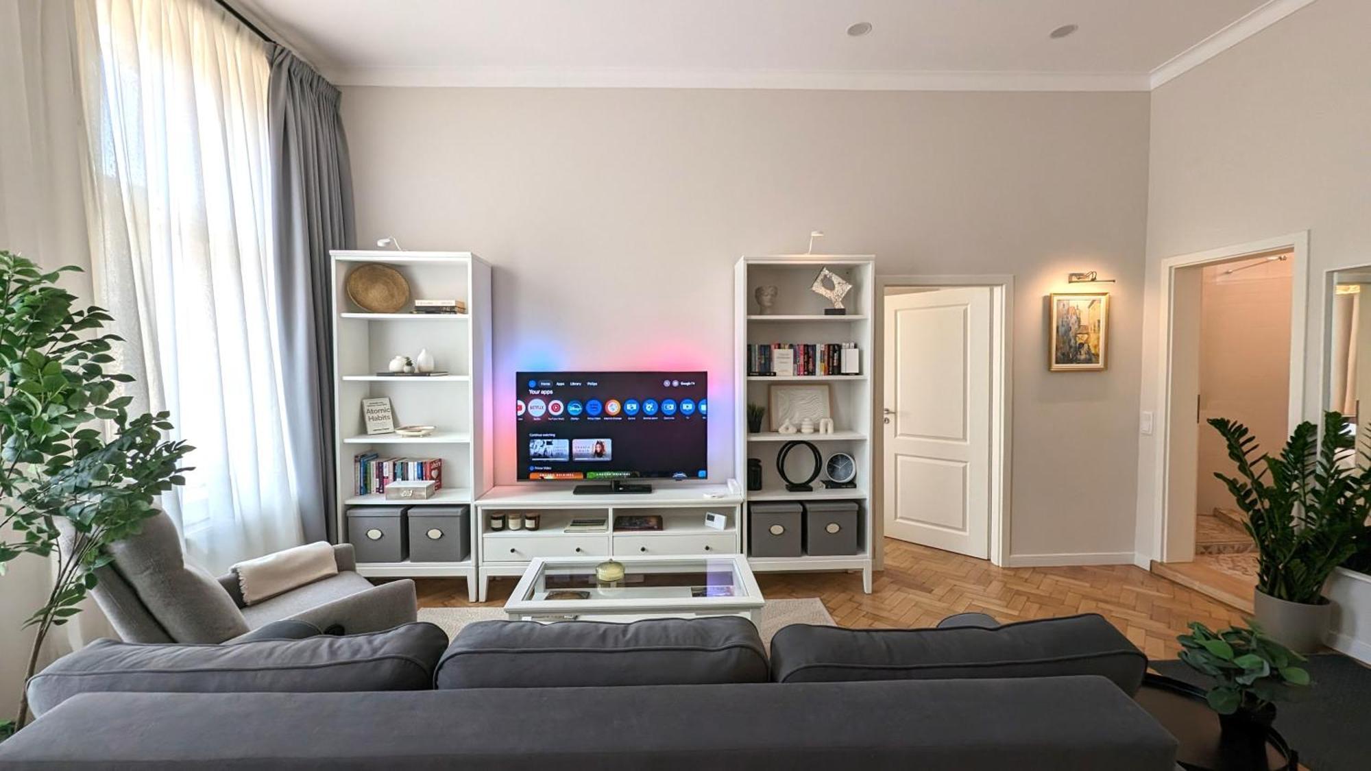 Apartment In Historic Center, Quiet Area, Ac Sibiu Exteriör bild
